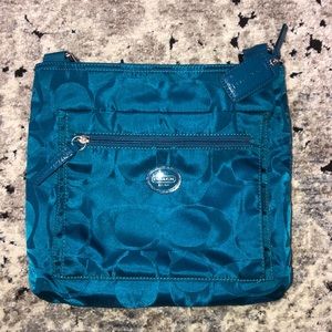 Coach Gateway Signature Nylon File Bag